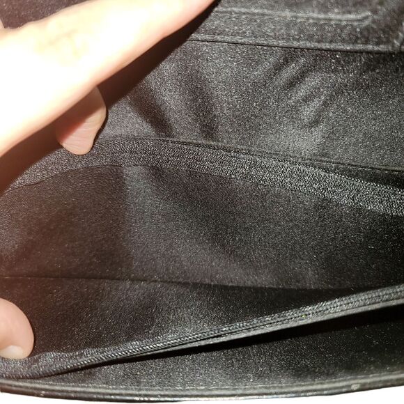 Faux Ostrich Leather Clutch